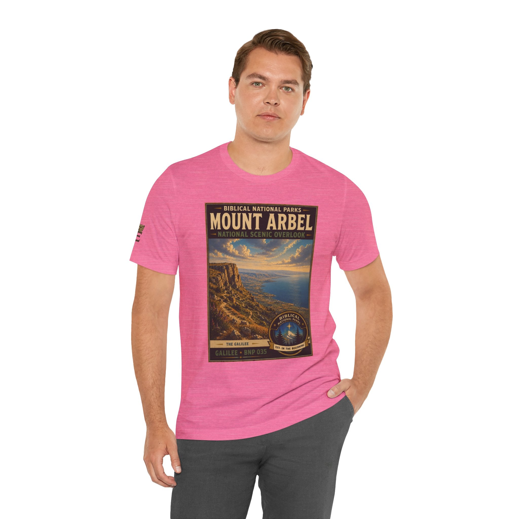 Biblical National Parks Collection VI- Galilee #035/035 The Galilee | Vintage nature poster Tee | Biblical national parks graphic shirt