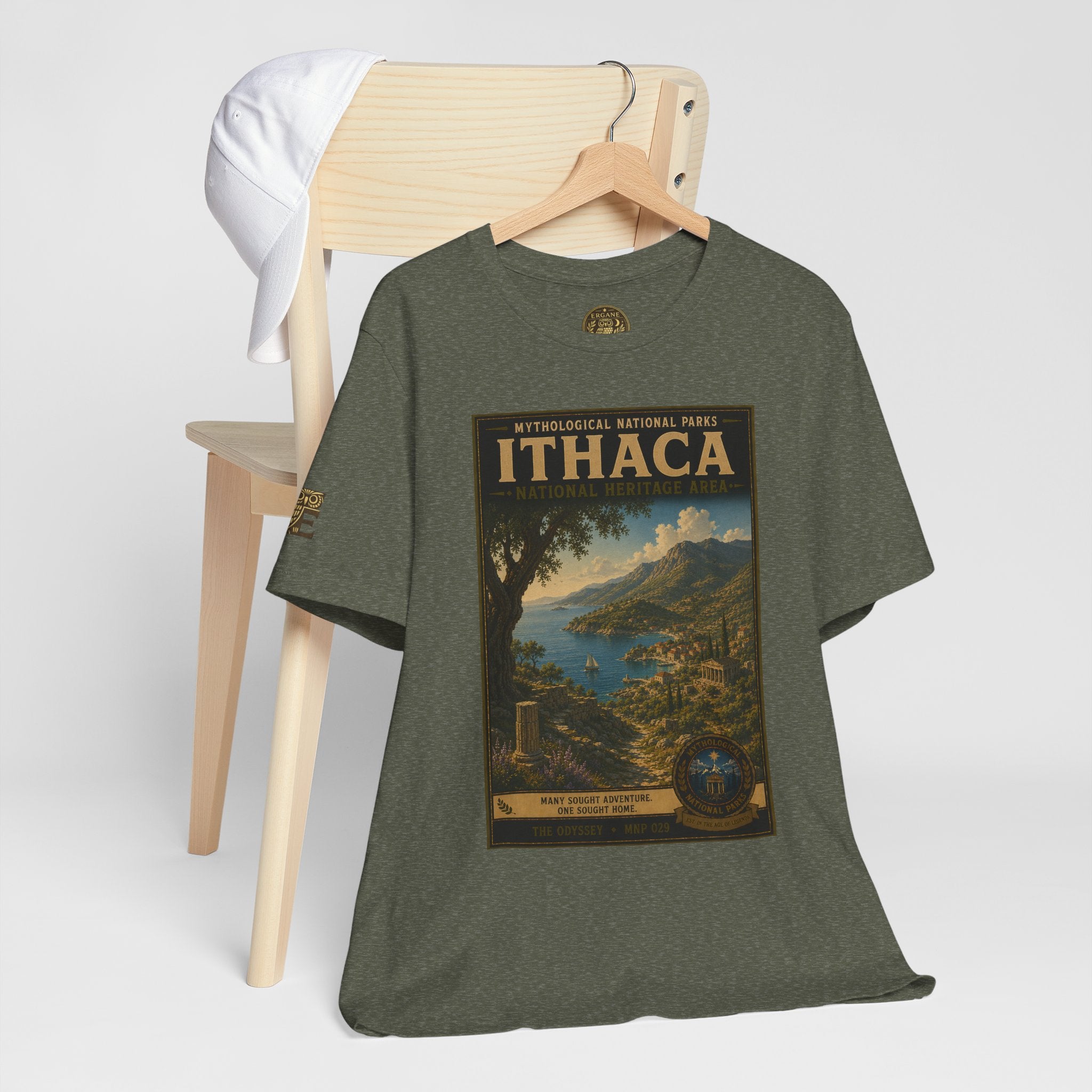 Mythological National Parks Collection IV- #029-038 - THE ODYSSEY | Vintage nature poster Tee | Mythological National Parks graphic shirt