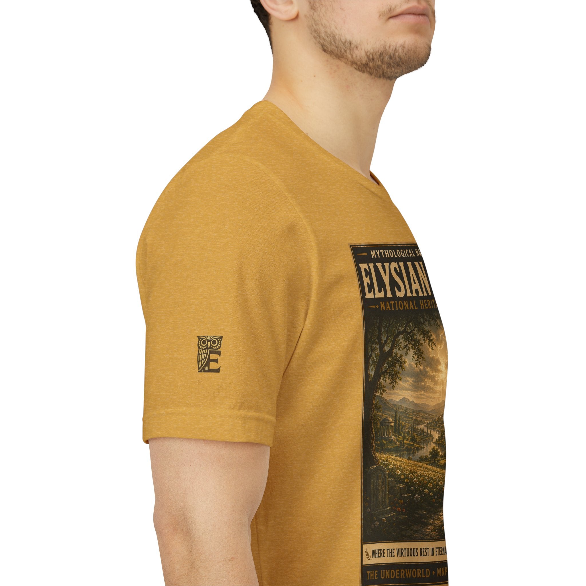 Mythological National Parks Collection II- #012-016 -The Underworld | Vintage nature poster Tee | Mythological National Parks graphic shirt