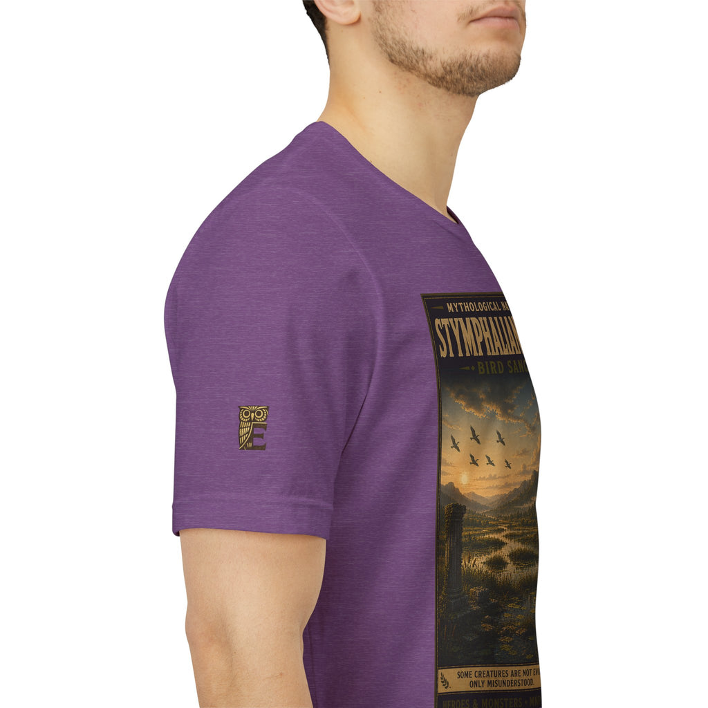 Mythological National Parks Collection III- #022-028 - Heros & Monsters | Vintage nature poster Tee | Mythological National Parks graphic shirt