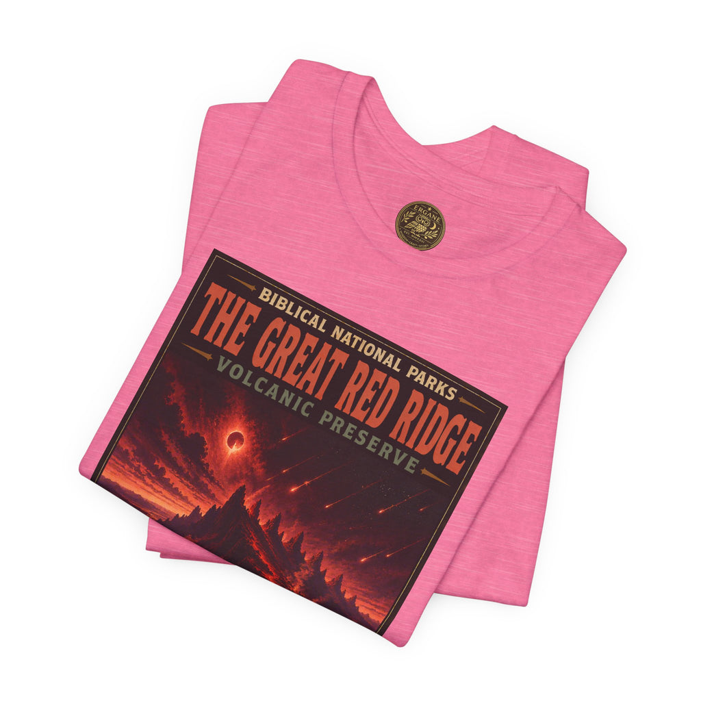 Biblical National Parks Collection X- #059/061 - Revelation: The Final Frontier | Revelation 12 | Vintage nature poster Tee | Biblical national parks graphic shirt