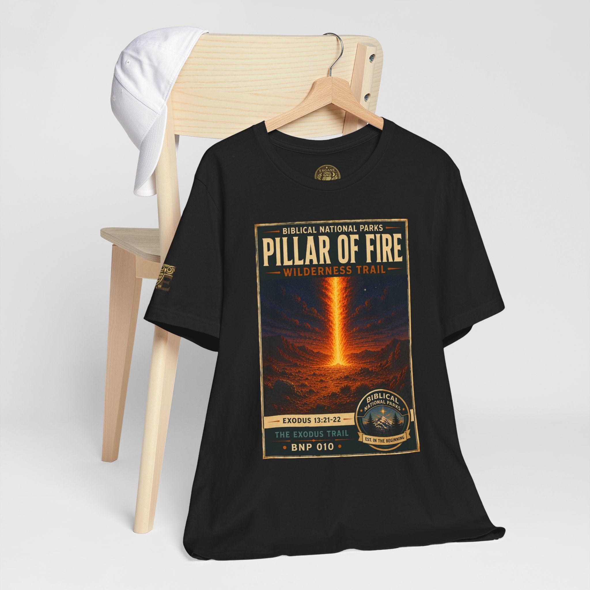 Biblical National Parks Collection II- The Exodus Trail #010/013 Exodus 13: 21-22 | Vintage nature poster Tee | Biblical national parks graphic shirt