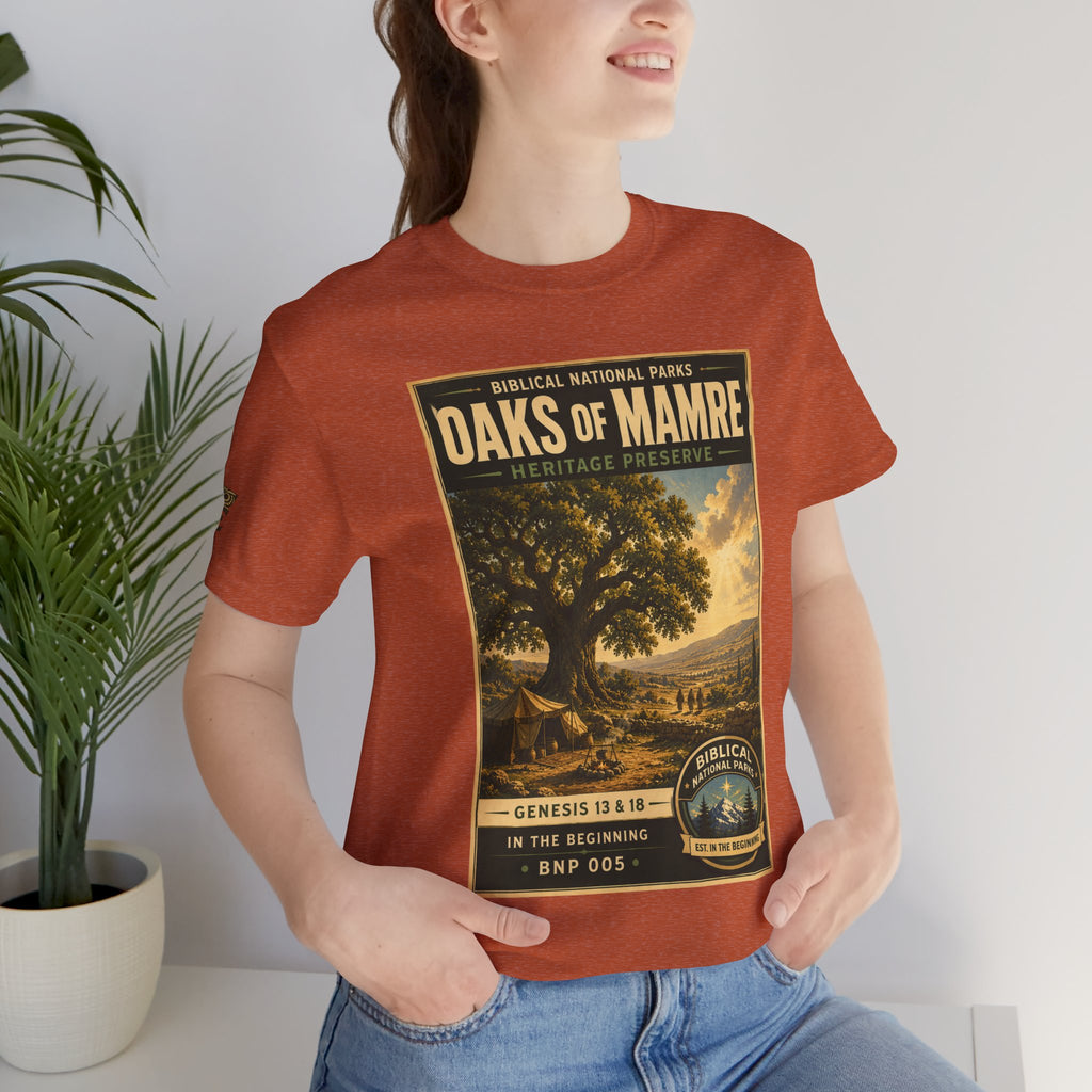 Biblical National Parks Collection I- In The Beginning #005/006 Genesis 13 & 18 | Vintage nature poster Tee | Biblical national parks graphic shirt