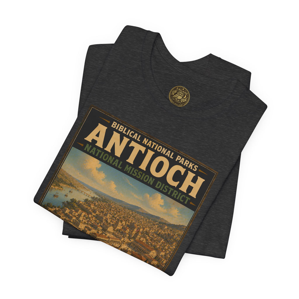 Biblical National Parks Collection VIII- The Apostles' Trails #043/049 | Acts 11-13 | Vintage nature poster Tee | Biblical national parks graphic shirt