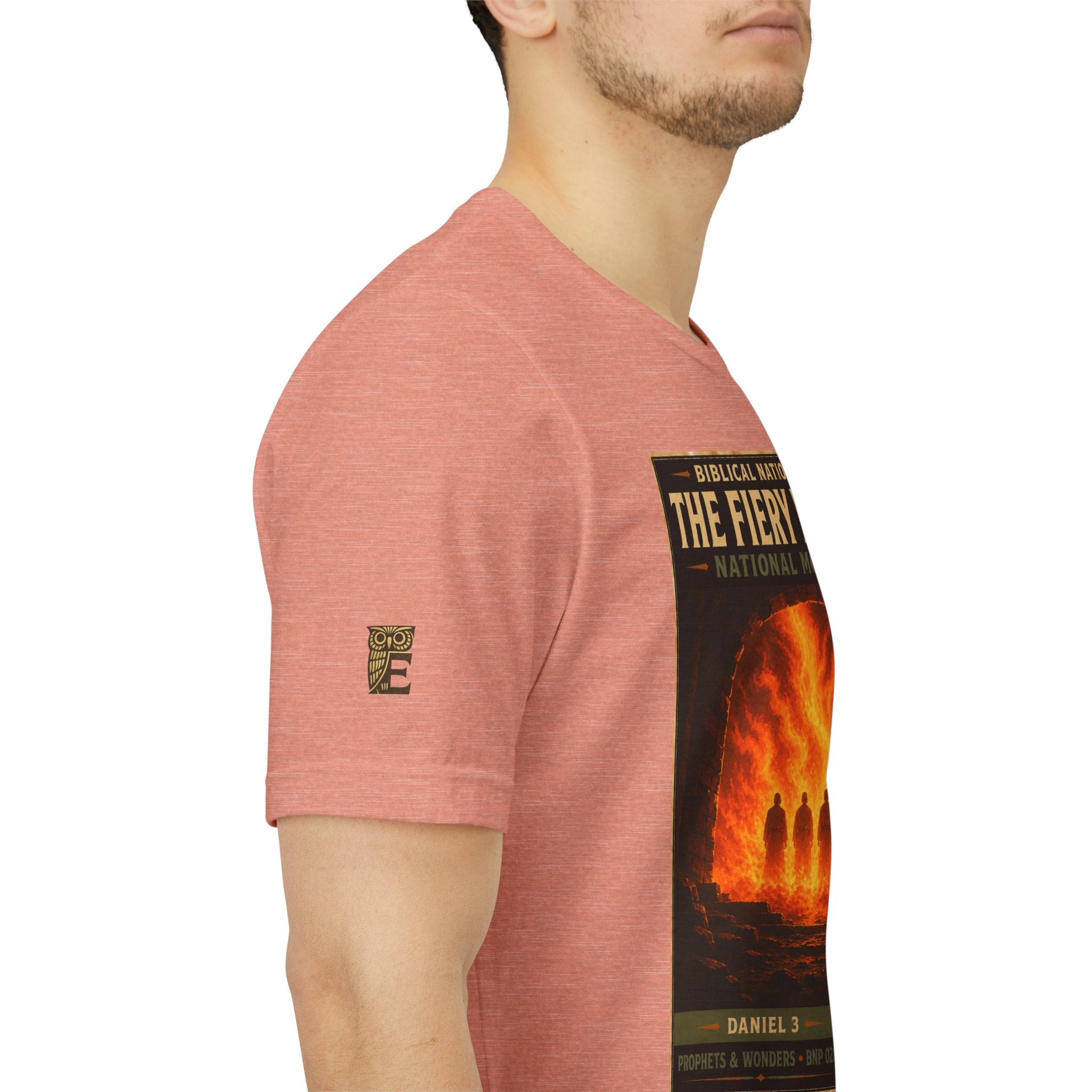 Biblical National Parks Collection V- Prophets & Wonders #028/030 Daniel 3 | Vintage nature poster Tee | Biblical national parks graphic shirt