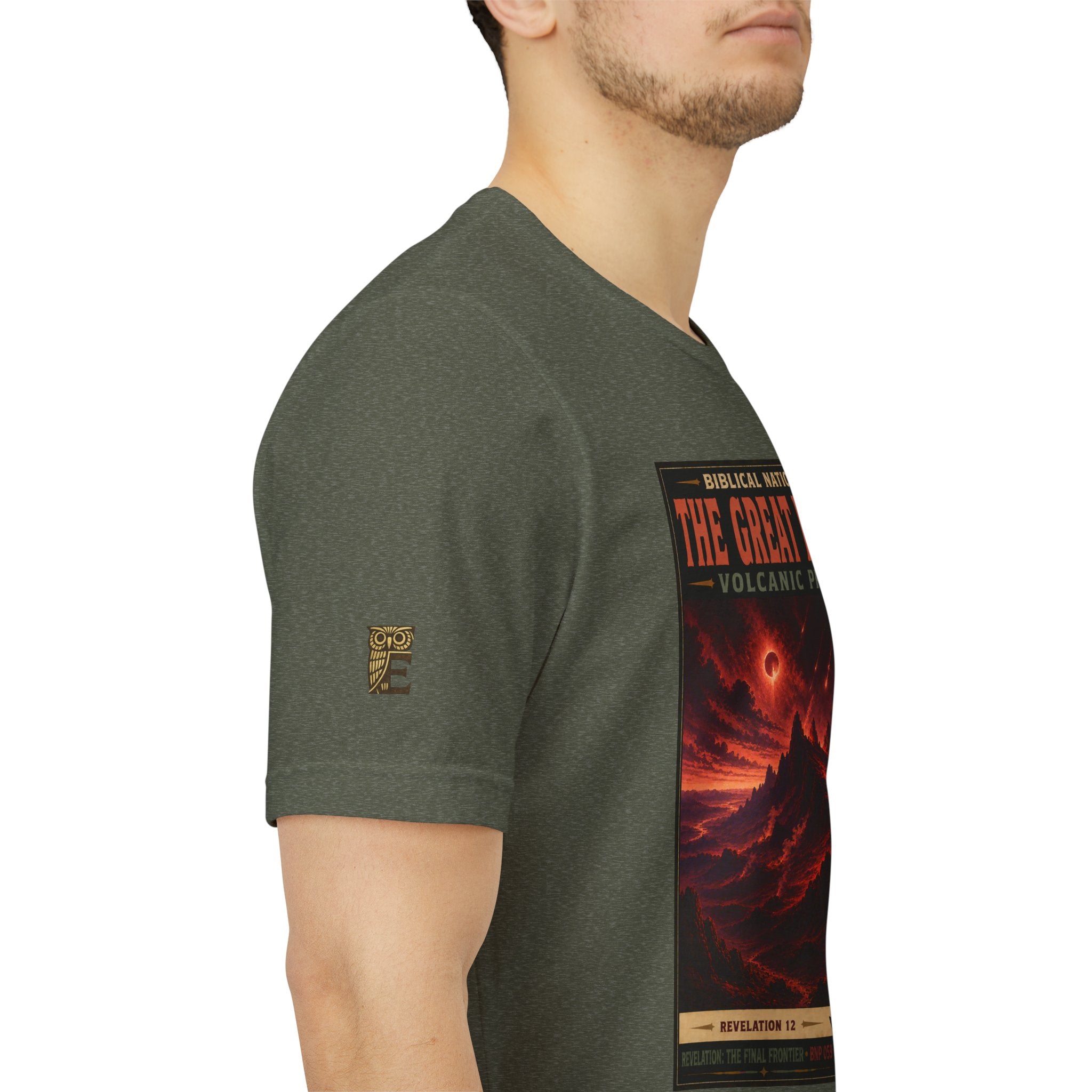 Biblical National Parks Collection X- #059/061 - Revelation: The Final Frontier | Revelation 12 | Vintage nature poster Tee | Biblical national parks graphic shirt