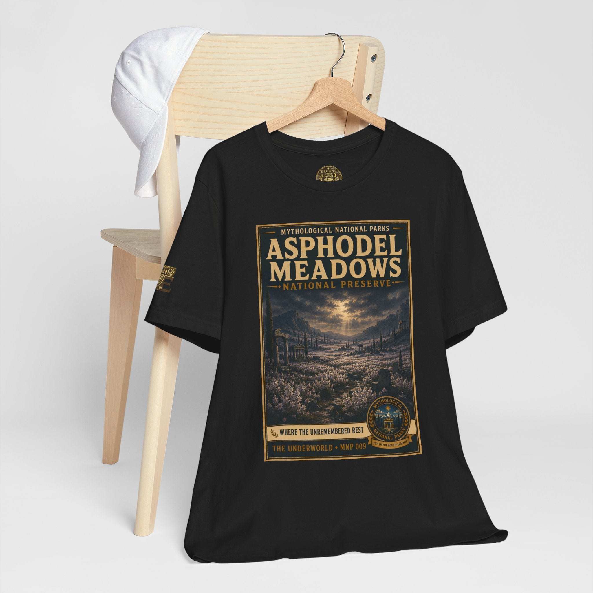 Mythological National Parks Collection II- #009-016 -The Underworld | Vintage nature poster Tee | Mythological National Parks graphic shirt
