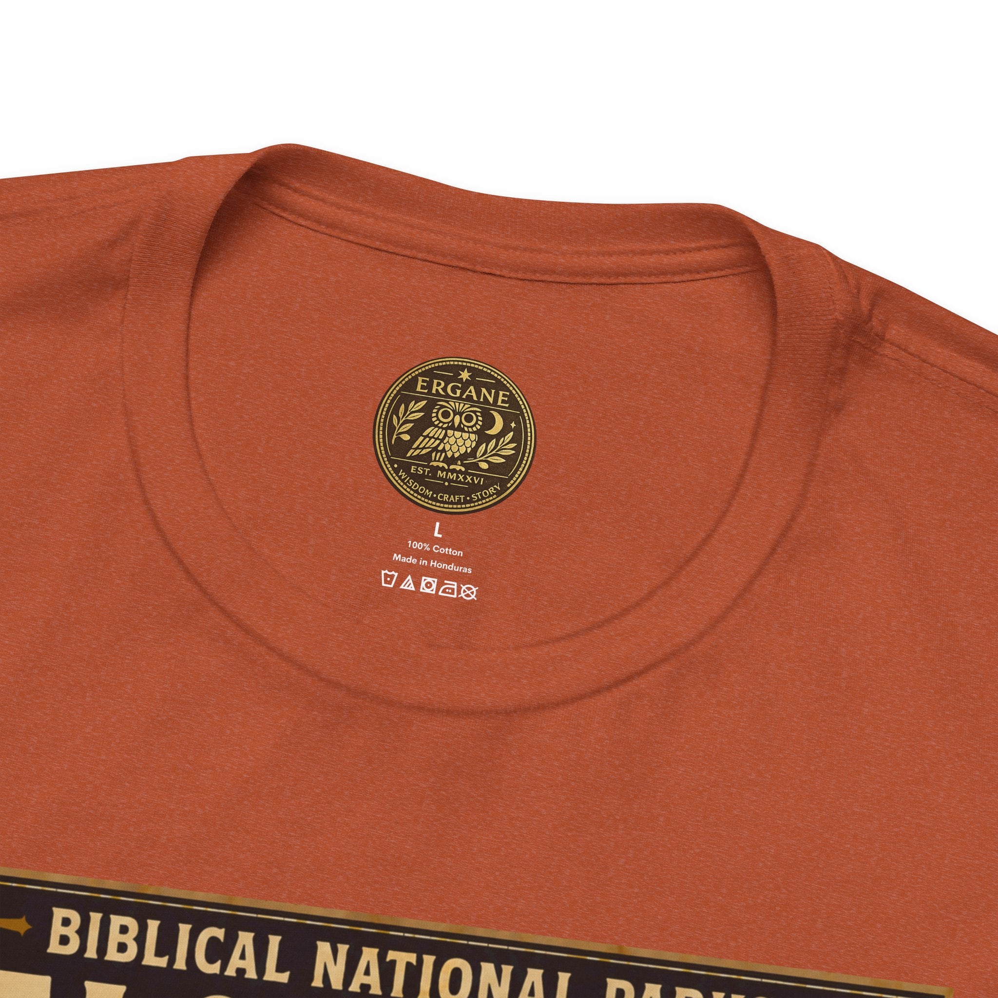 Biblical National Parks Collection VI- Galilee #031/035 Matthew 4 & Mark 1 | Vintage nature poster Tee | Biblical national parks graphic shirt