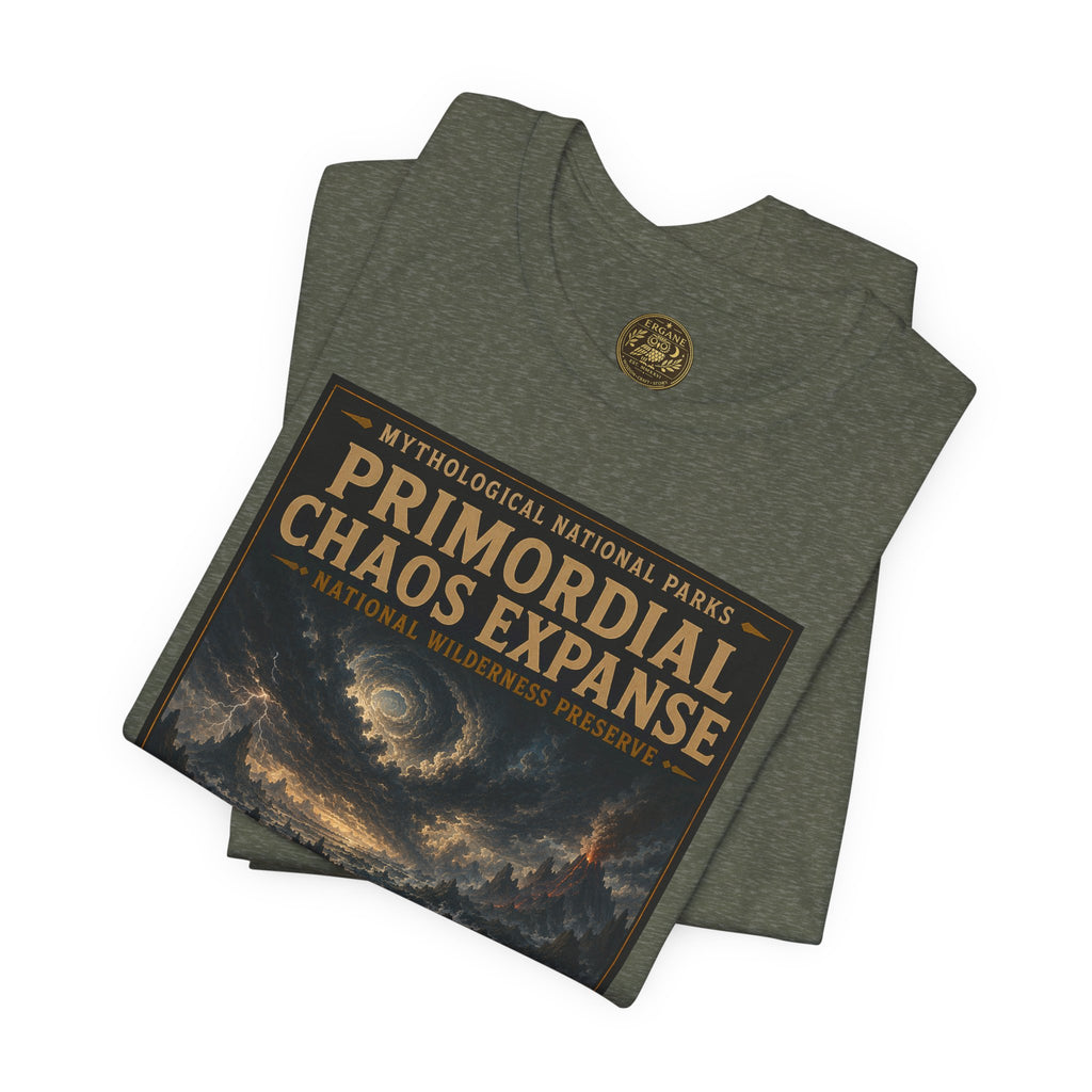 Mythological National Parks COLLECTION V- #049-050 TITANS & PRIMORDIAL REALMS | Vintage nature poster Tee | Mythological National Parks graphic shirt