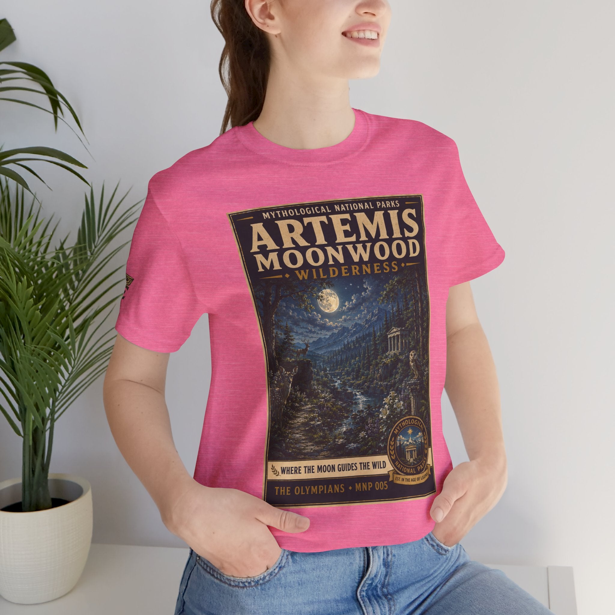 Mythological National Parks Collection I- #005-007 -The Olympians | Vintage nature poster Tee | Mythological National Parks graphic shirt