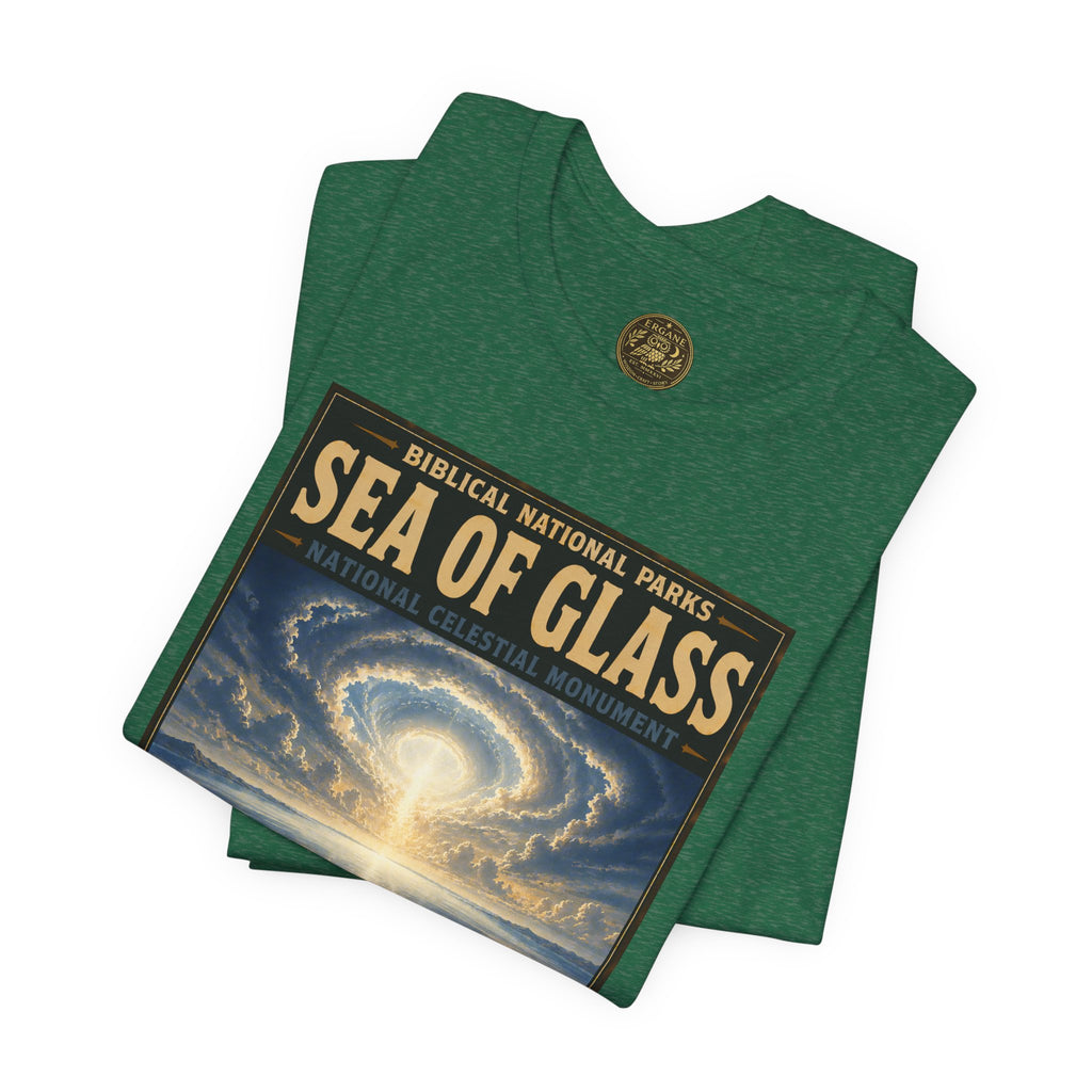 Biblical National Parks Collection X- #057/061 - Revelation: The Final Frontier | Revelation 4 | Vintage nature poster Tee | Biblical national parks graphic shirt