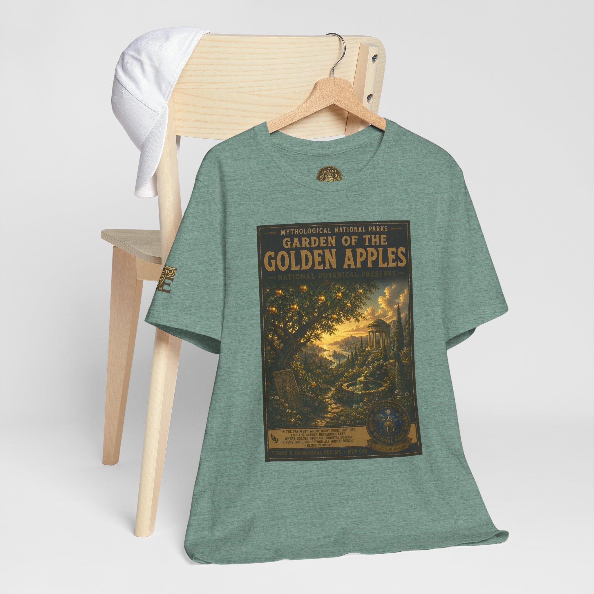 Mythological National Parks COLLECTION V- #048-050 TITANS & PRIMORDIAL REALMS | Vintage nature poster Tee | Mythological National Parks graphic shirt