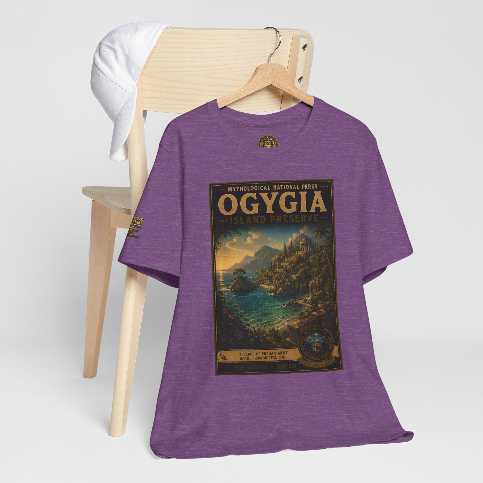 Mythological National Parks Collection IV- #037-038 - THE ODYSSEY | Vintage nature poster Tee | Mythological National Parks graphic shirt