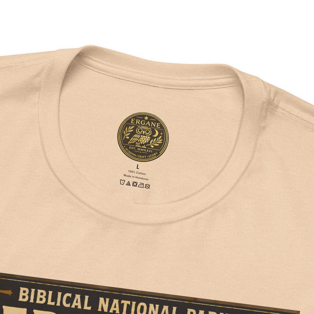 Biblical National Parks Collection VII- The Holy Week #037/041 | Matthew 21-23 | Vintage nature poster Tee | Biblical national parks graphic shirt