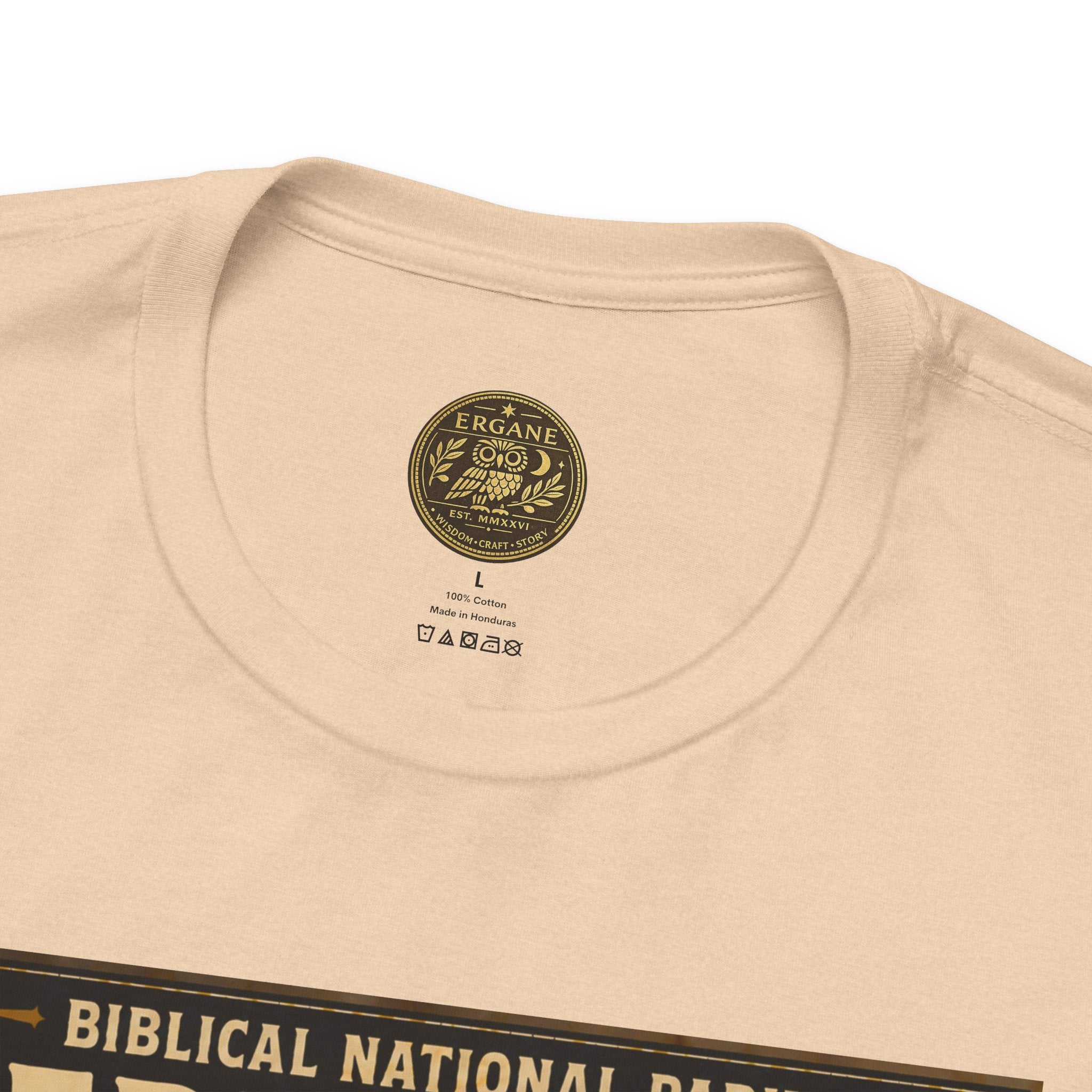 Biblical National Parks Collection VII- The Holy Week #037/041 | Matthew 21-23 | Vintage nature poster Tee | Biblical national parks graphic shirt