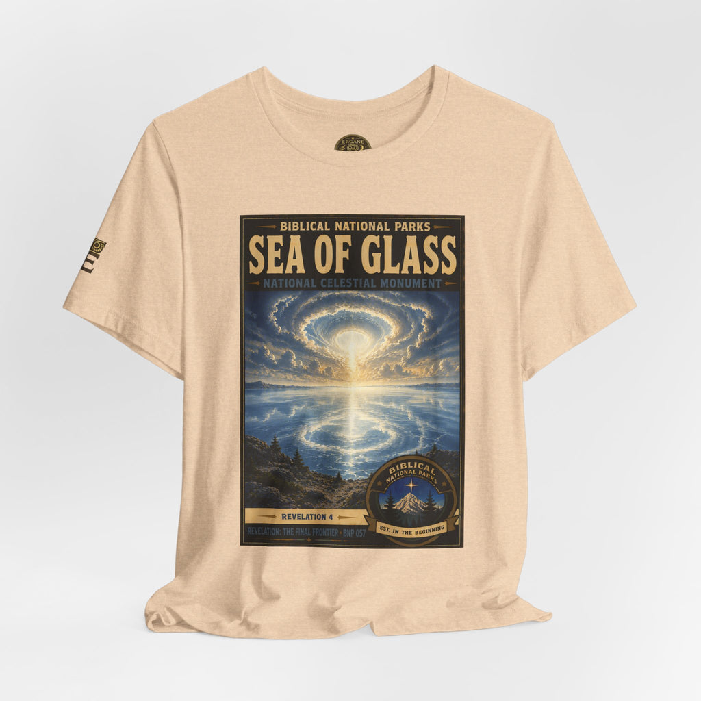 Biblical National Parks Collection X- #057/061 - Revelation: The Final Frontier | Revelation 4 | Vintage nature poster Tee | Biblical national parks graphic shirt