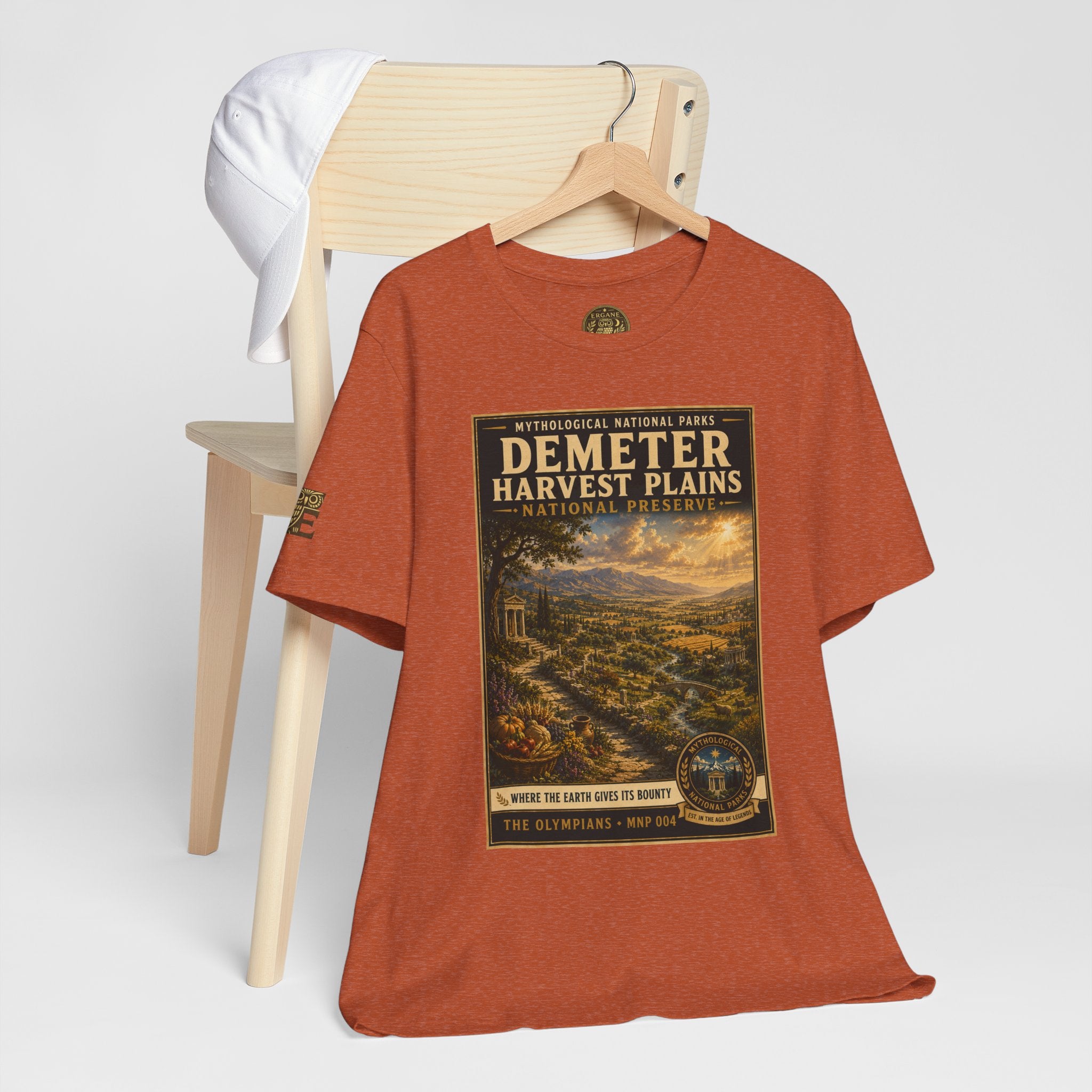 Mythological National Parks Collection I- #004-007 -The Olympians  | Vintage nature poster Tee | Mythological National Parks graphic shirt
