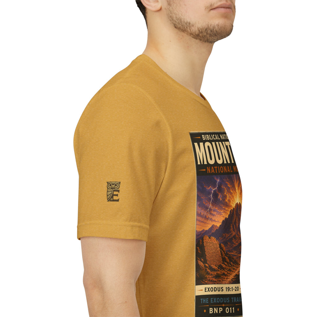 Biblical National Parks Collection II- The Exodus Trail #011/013 Exodus 19: 1-20 | Vintage nature poster Tee | Biblical national parks graphic shirt