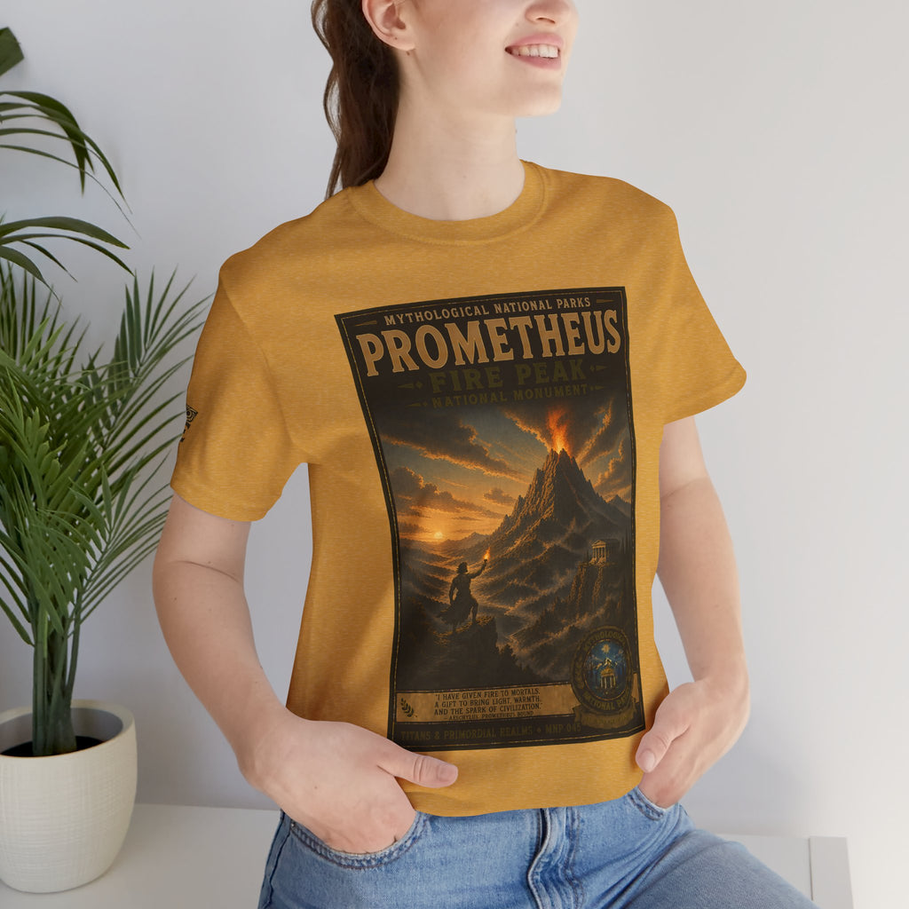 Mythological National Parks COLLECTION V- #045-050 TITANS & PRIMORDIAL REALMS | Vintage nature poster Tee | Mythological National Parks graphic shirt