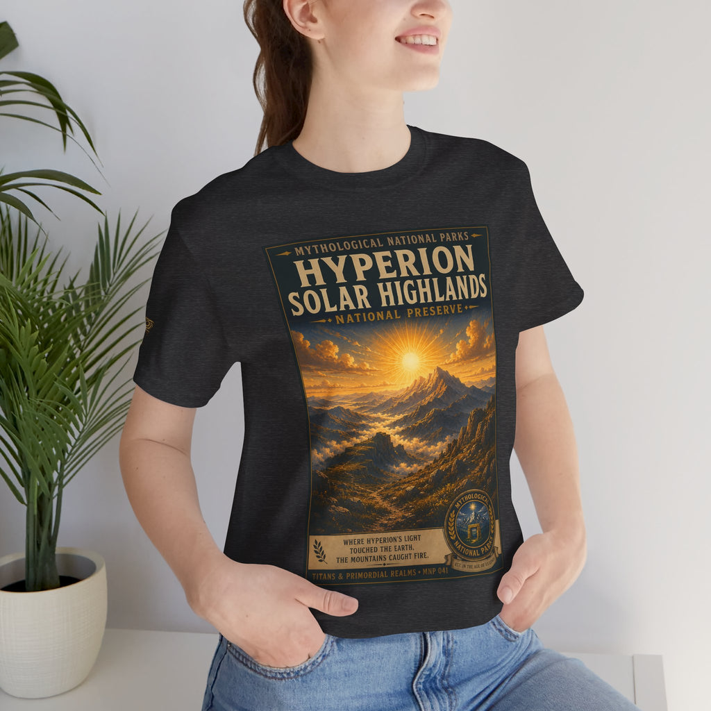 Mythological National Parks COLLECTION V- #041-050 TITANS & PRIMORDIAL REALMS | Vintage nature poster Tee | Mythological National Parks graphic shirt