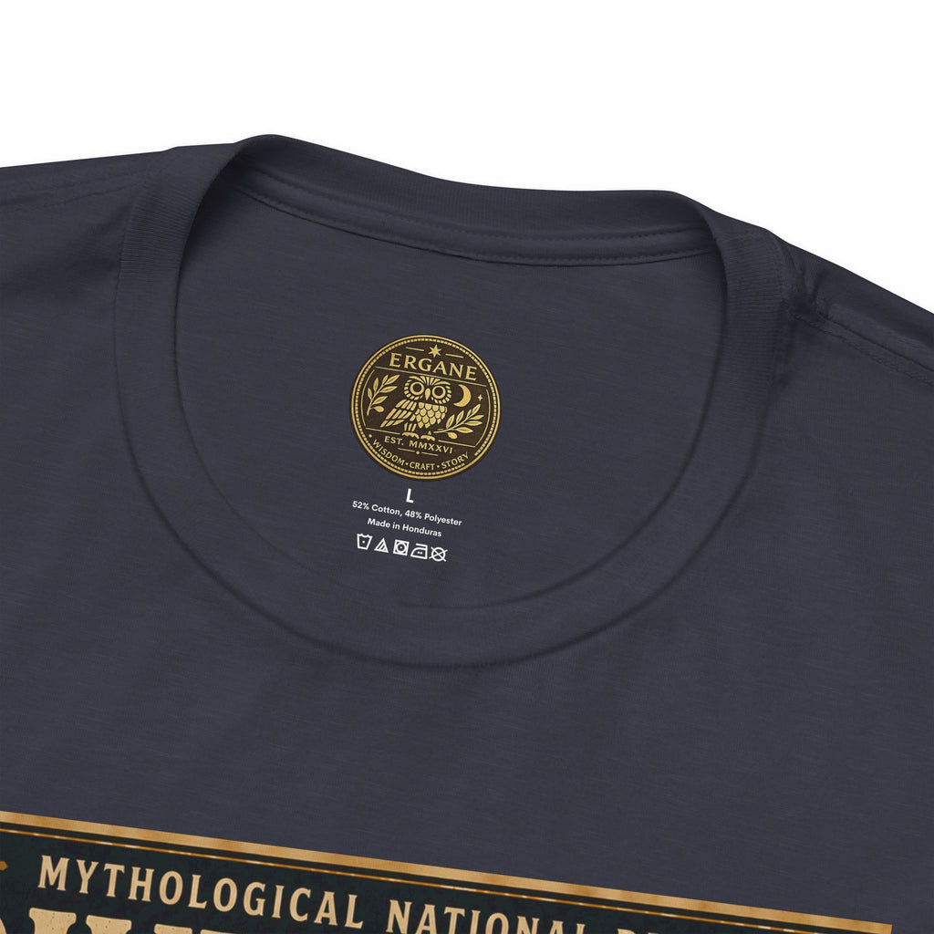Mythological National Parks Collection II- #008-016 -The Underworld | Vintage nature poster Tee | Mythological National Parks graphic shirt