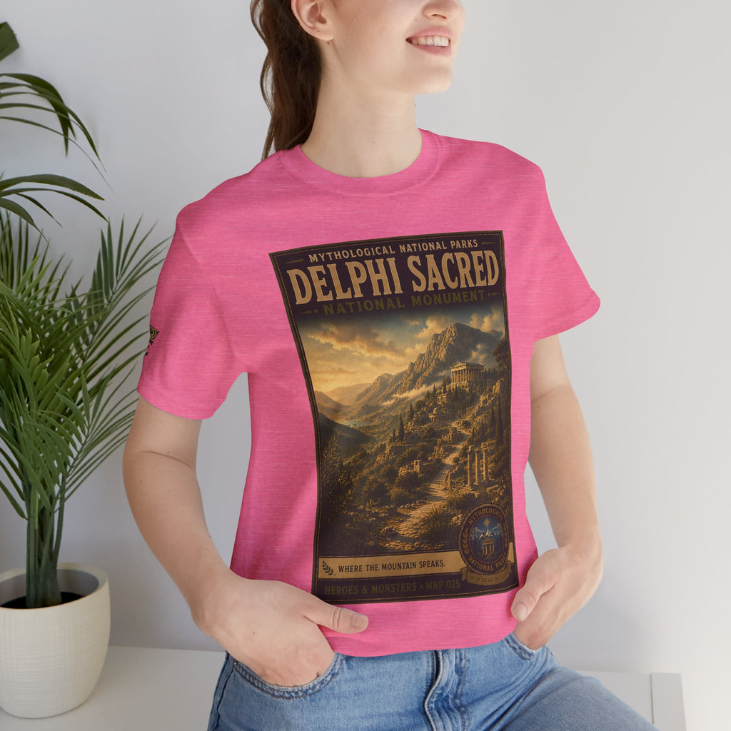 Mythological National Parks Collection III- #025-028 - Heros & Monsters | Vintage nature poster Tee | Mythological National Parks graphic shirt